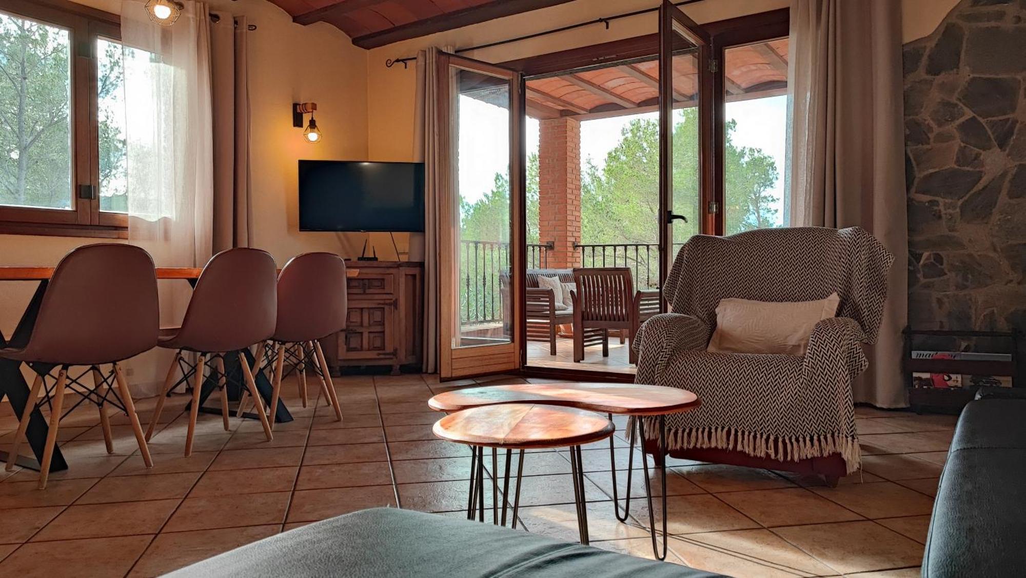 Aldeamia, Cozy Villa For 8 People, Pool, Mountain View, Beach At 8 Min Vilanova de Escornalbou ภายนอก รูปภาพ